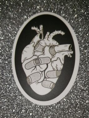 10/$10 Gothic WATERPOOF Sticker